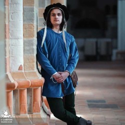 Velvet Surcoat - Blue - LARP Costumes