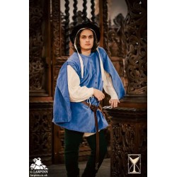 Velvet Surcoat - Blue - LARP Costumes