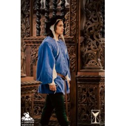 Velvet Surcoat - Blue - LARP Costumes