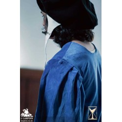 Velvet Surcoat - Blue - LARP Costumes