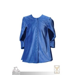 Velvet Surcoat - Blue - LARP Costumes