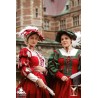 Landsknecht Hat - Red & White - LARP Costume