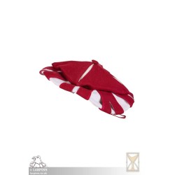Landsknecht Hat - Red & White - LARP Costume