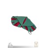 Landsknecht Hat - Green & Red - LARP Costumes