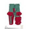 Landsknecht Breeches - Green & Red - LARP Trousers