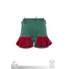 Landsknecht Breeches - Green & Red - LARP Trousers