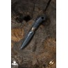 Woodsman Knife - Dark - Coreless LARP Throwing Weapon - Foam Missile Blade
