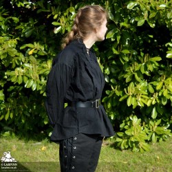 Agron Medieval Shirt - Black - LARP Costume