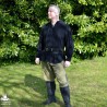 Agron Medieval Shirt - Black - LARP Costume