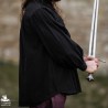 Agron Medieval Shirt - Black - LARP Costume