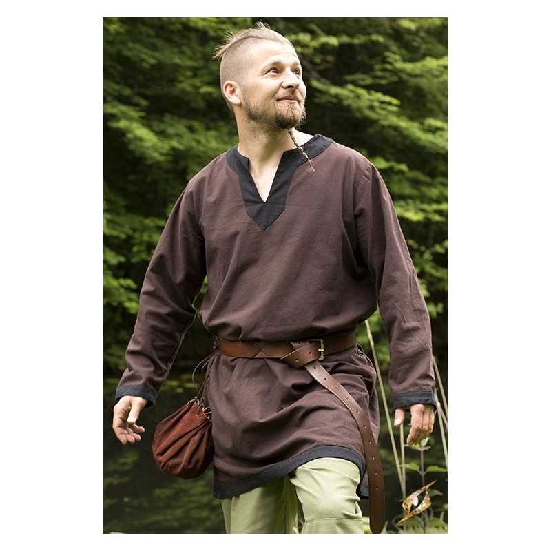 Guy Tunic - Brown - Viking Tunic - Shirts & Tabards - LARP Costume