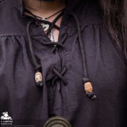 Agron Medieval Shirt - Brown - LARP Costumes