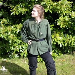 Agron Medieval Shirt - Green - LARP Costume