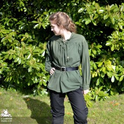 Agron Medieval Shirt - Green - LARP Costume