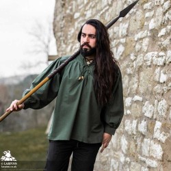 Agron Medieval Shirt - Green - LARP Costume