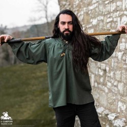 Agron Medieval Shirt - Green - LARP Costume
