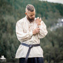 Agron Medieval Shirt - Cream - LARP Costume