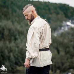 Agron Medieval Shirt - Cream - LARP Costume