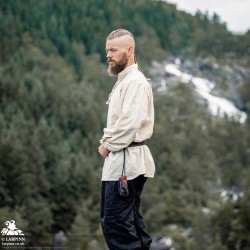 Agron Medieval Shirt - Cream - LARP Costume