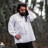 Agron Medieval Shirt - White - LARP Costumes