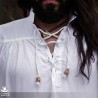 Agron Medieval Shirt - White - LARP Costumes