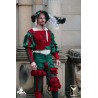 Landsknecht Doublet - Green & Red - LARP Costumes