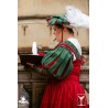 Landsknecht Sleeve - Bloom - Green & Red - LARP Costume