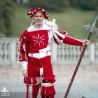 Landsknecht Doublet - Red & White - LARP Costume
