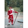 Landsknecht Doublet - Red & White - LARP Costume