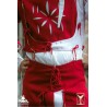 Landsknecht Doublet - Red & White - LARP Costume