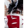 Landsknecht Doublet - Red & White - LARP Costume