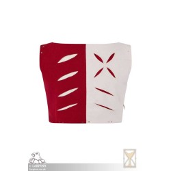 Landsknecht Doublet - Red & White - LARP Costume
