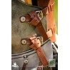 Mercenary Torso Armour - Polyurethane Plate Armour - Brown - LARP Costume