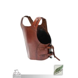 Mercenary Torso Armour - Polyurethane Plate Armour - Brown - LARP Costume
