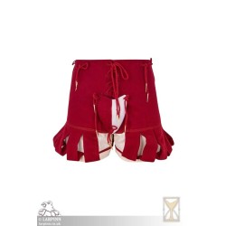 Landsknecht Breeches - Red & White - LARP Costume