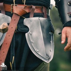 Captain Belt Shields - Polyurea Plate Armour - LARP Costumes