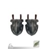 Captain Belt Shields - Polyurea Plate Armour - LARP Costumes