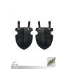 Captain Belt Shields - Polyurea Plate Armour - LARP Costumes