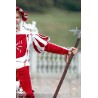 Landsknecht Sleeve - Bloom - Red & White - LARP Costume