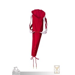 Landsknecht Sleeve - Bloom - Red & White - LARP Costume