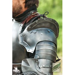 Captain Pauldrons - Polyurea Plate Armour - LARP Costumes