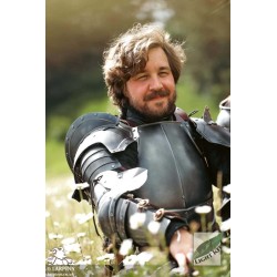 Captain Pauldrons - Polyurea Plate Armour - LARP Costumes
