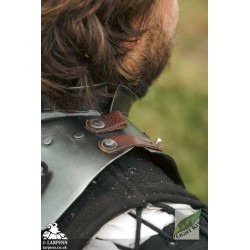 Captain Gorget - Polyurea Plate Armour - LARP Neck Armour