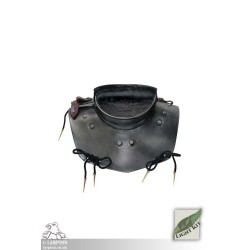 Captain Gorget - Polyurea Plate Armour - LARP Neck Armour