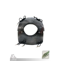 Captain Gorget - Polyurea Plate Armour - LARP Neck Armour