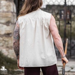 Cao Medieval Vest - Cream - LARP Costumes