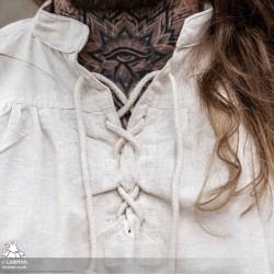 Cao Medieval Vest - Cream - LARP Costumes