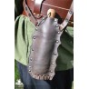 Leather Covered Water Bottle - Brown