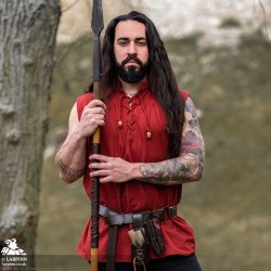 Cao Medieval Vest - Red - LARP Costume