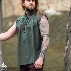 Cao Medieval Vest -  Green - LARP Costumes